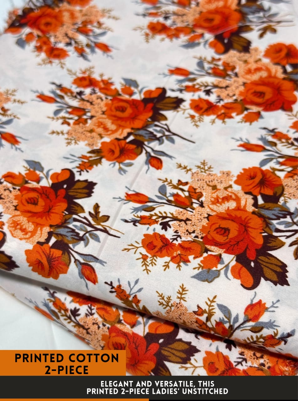 2 Piece Printed Cotton