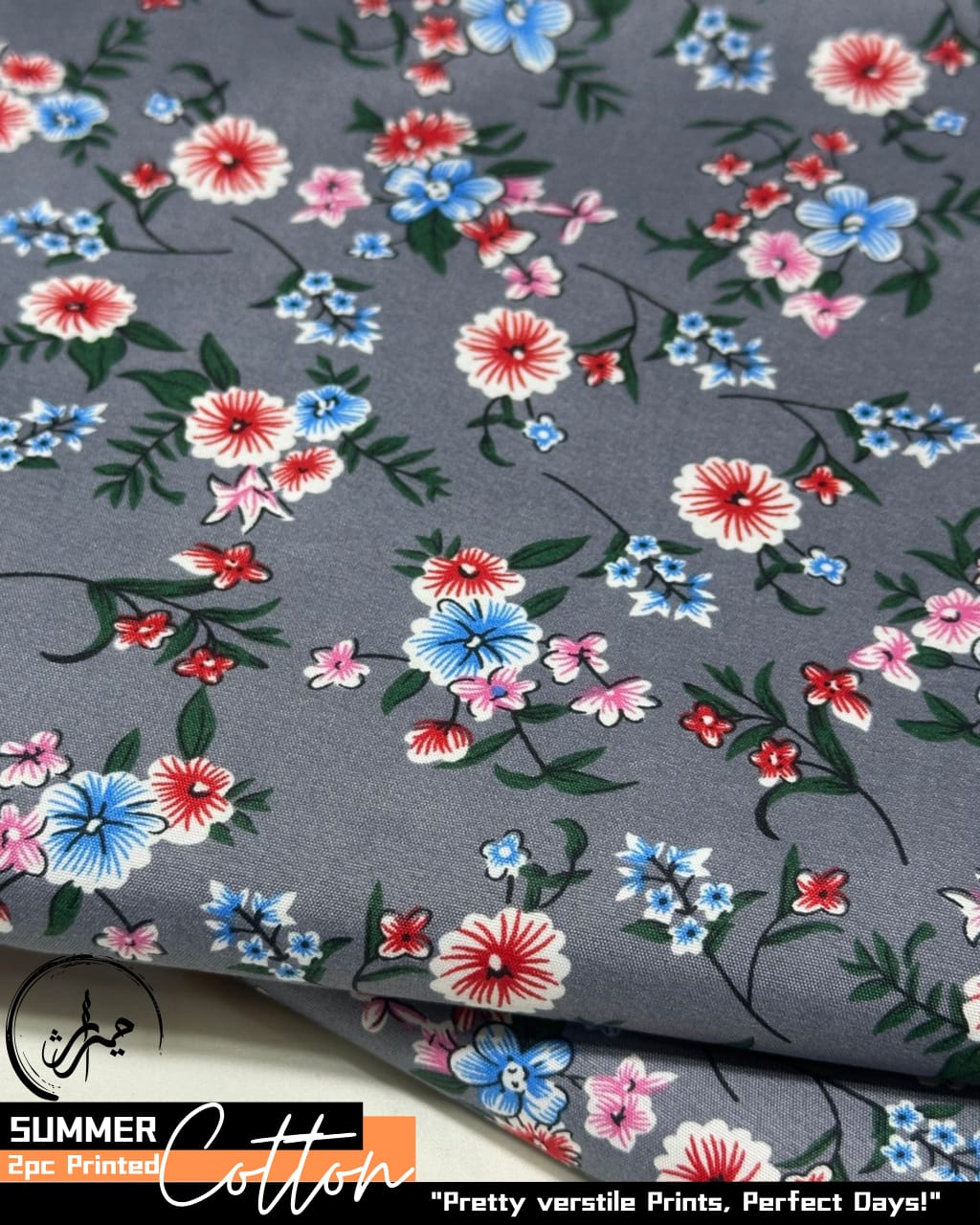 2 Piece Printed Summer Cotton