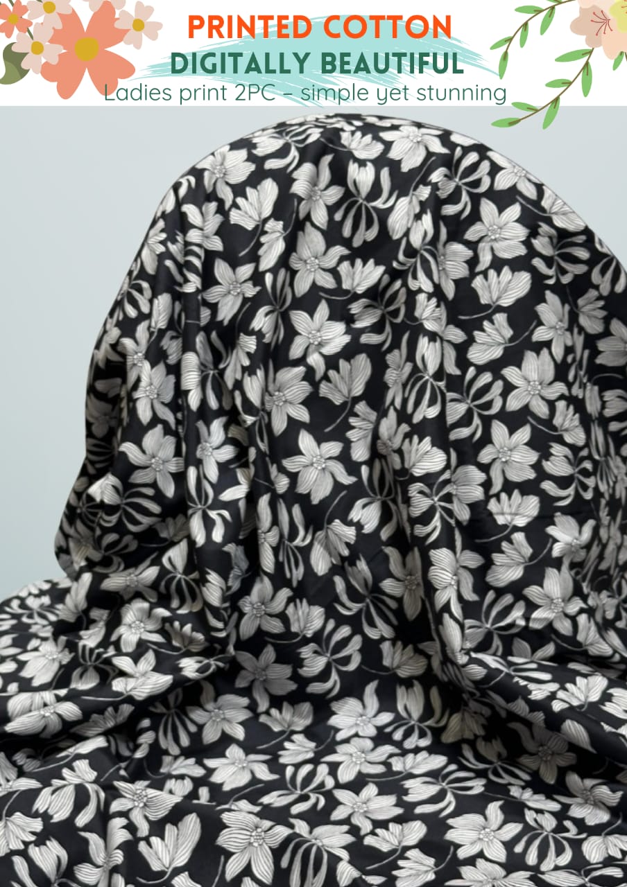 2 Piece Printed Summer Cotton