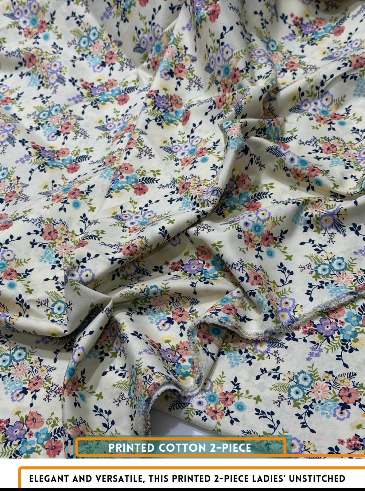 2 Piece Printed Summer Cotton
