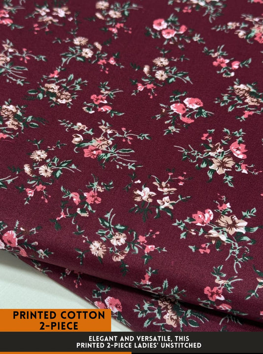 2 Piece Printed Summer Cotton