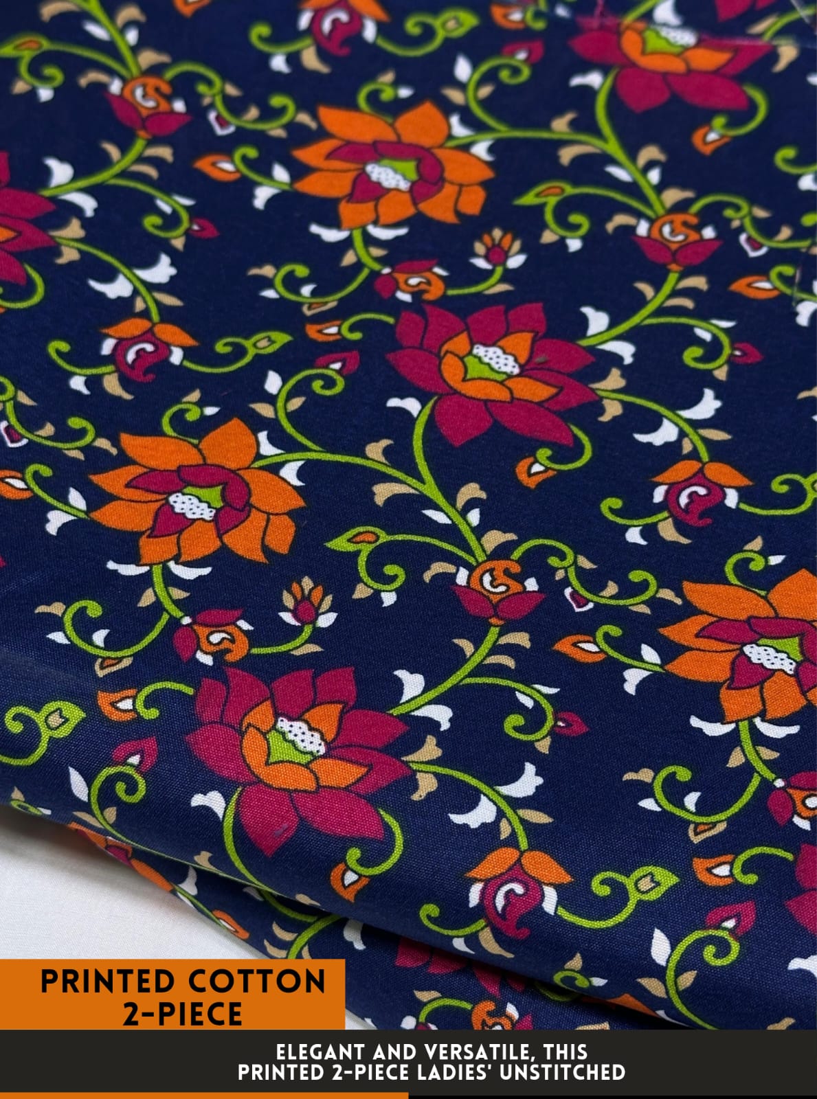 2 Piece Printed Cotton