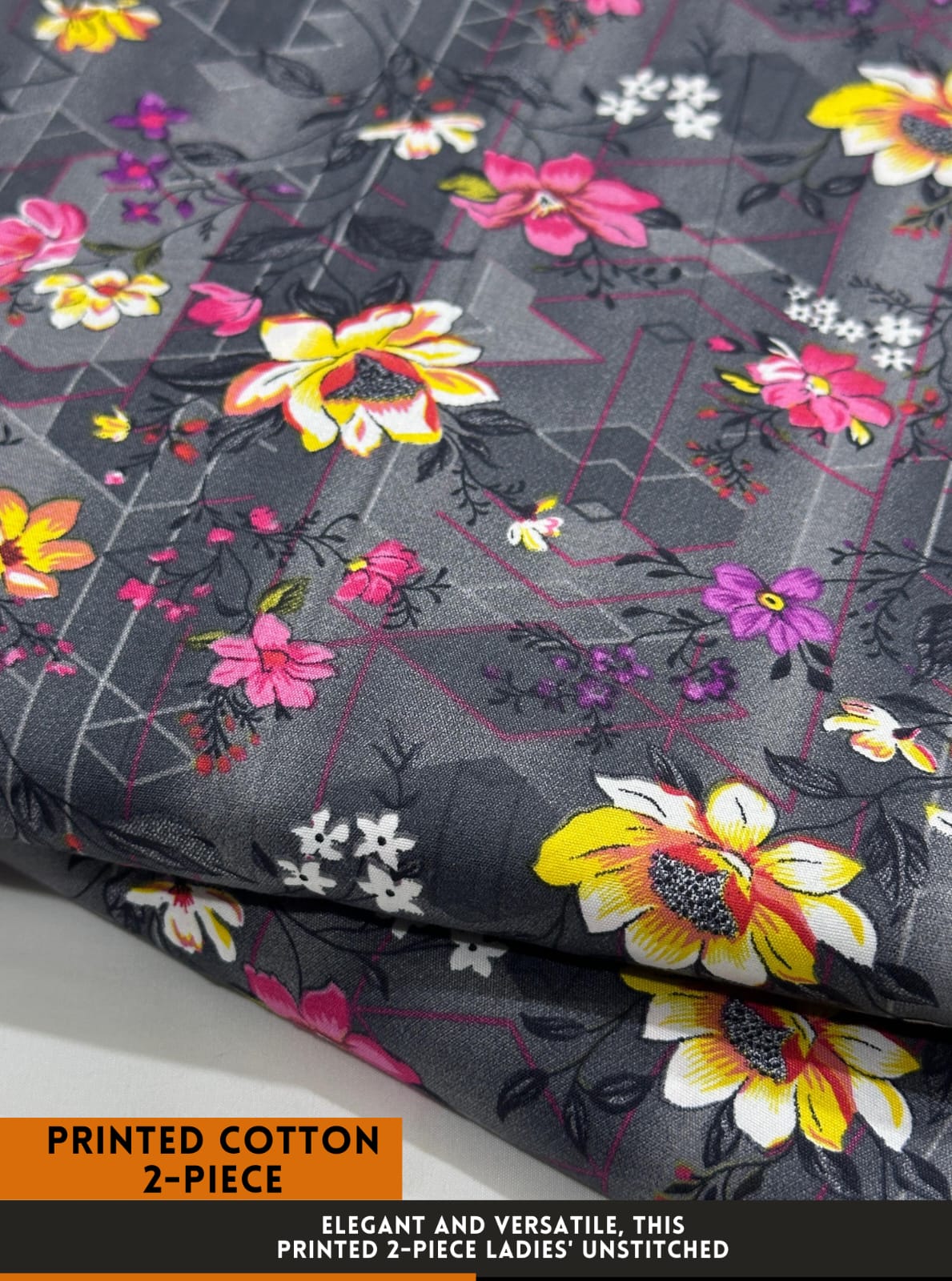 2 Piece Printed Cotton