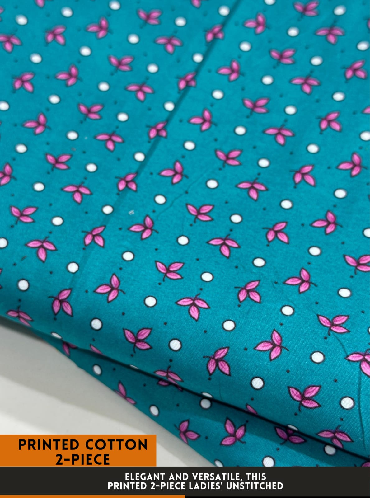 2 Piece Printed Cotton