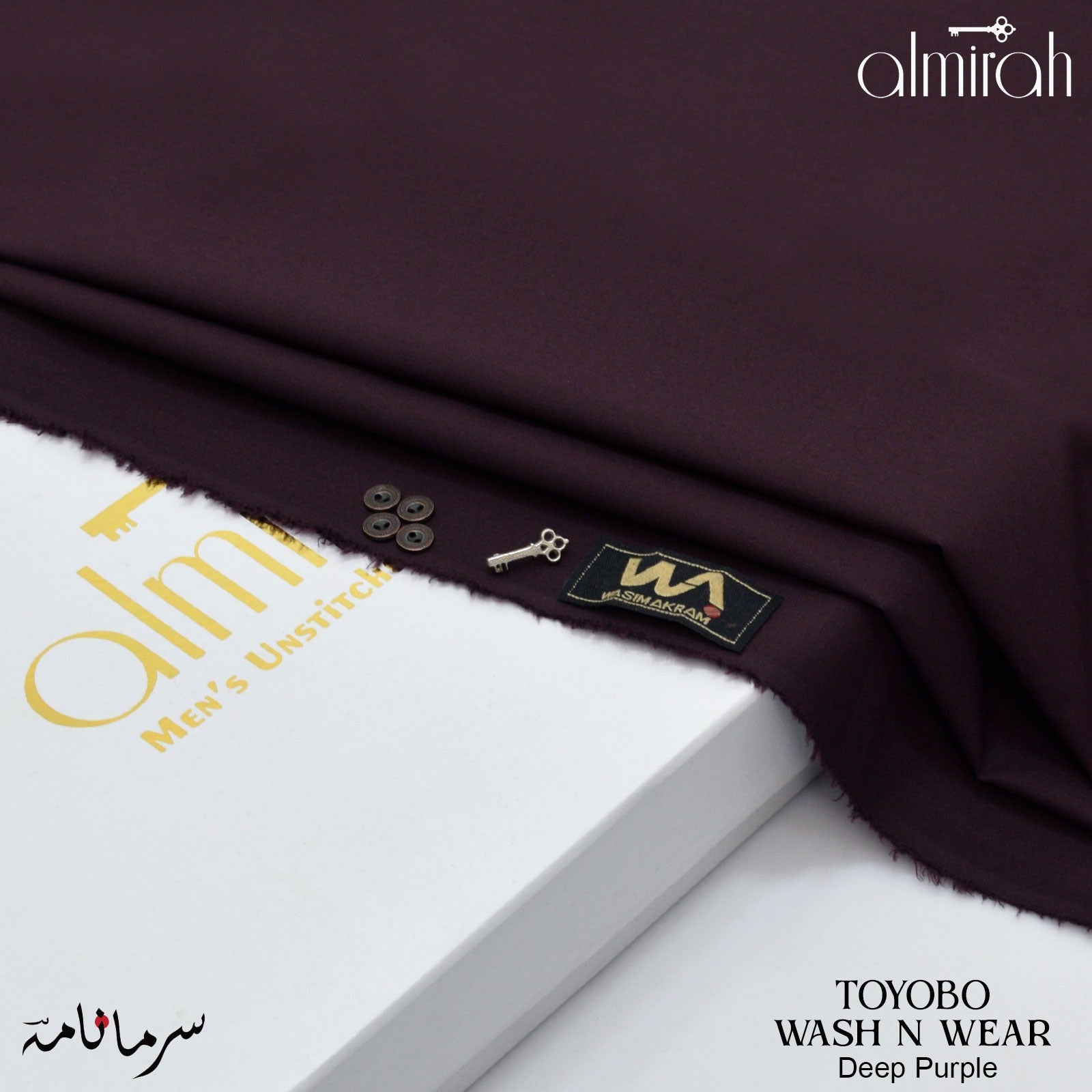 ALMIRAHسرمانامہ ITALIAN TOYOBO EXECUTIVE WASH N WEAR