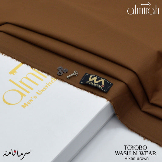 ALMIRAHسرمانامہ ITALIAN TOYOBO EXECUTIVE WASH N WEAR