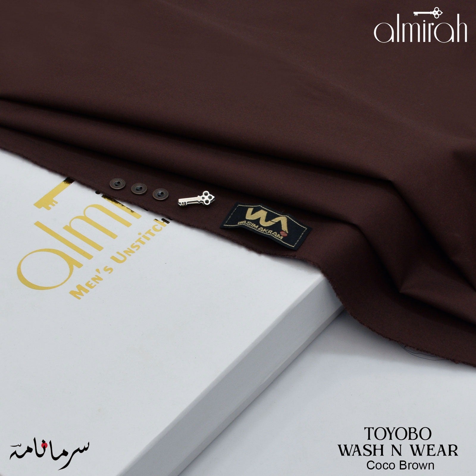 ALMIRAHسرمانامہ ITALIAN TOYOBO EXECUTIVE WASH N WEAR