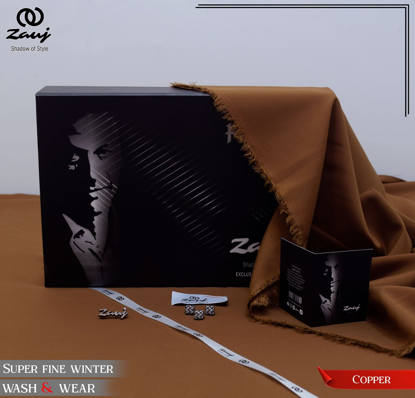 Zauj Hope Series Volume II 4 Season ( Blended Ammonia Finish wash&wear )