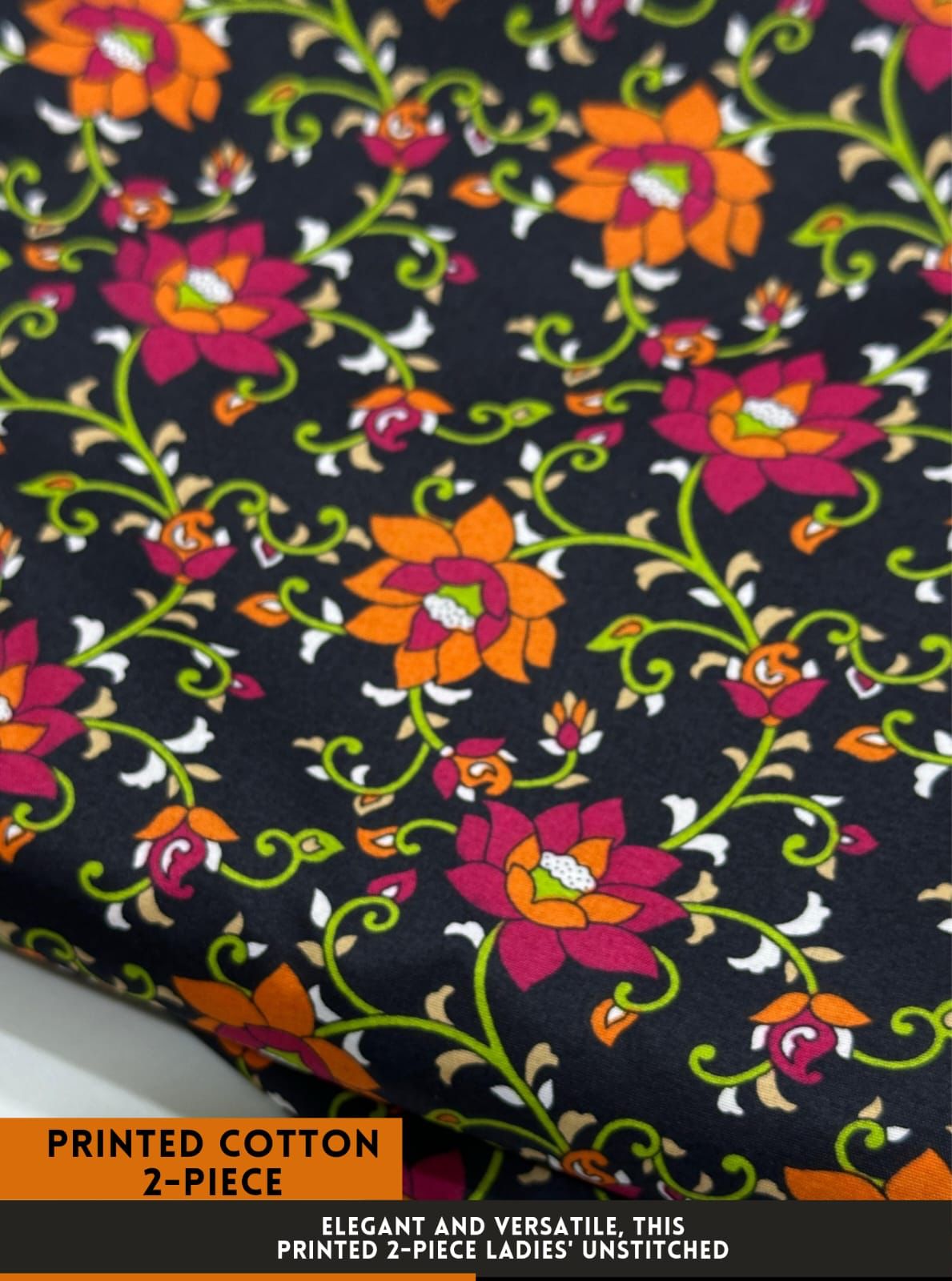 2 Piece Printed Cotton