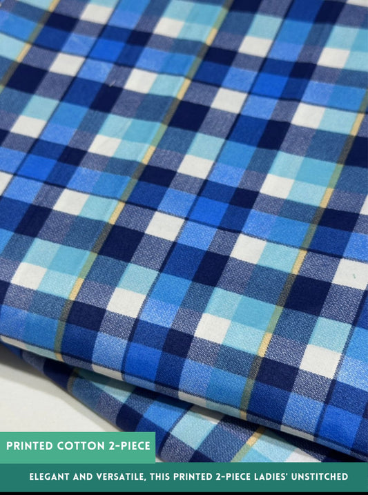 2 Piece Printed Summer Cotton