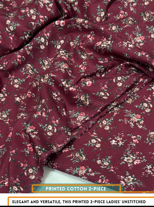 2 Piece Printed Summer Cotton