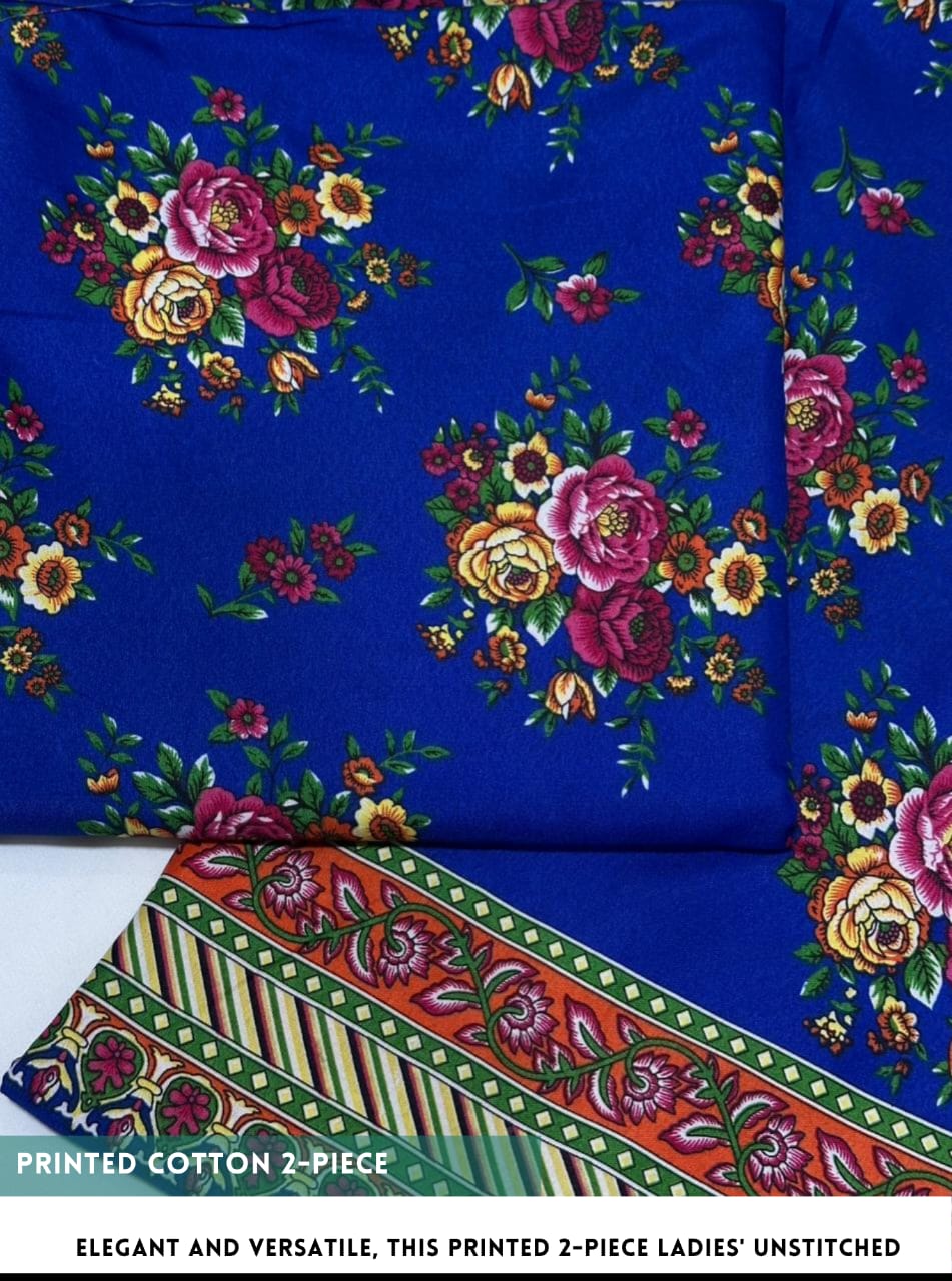 2 Piece Printed Cotton