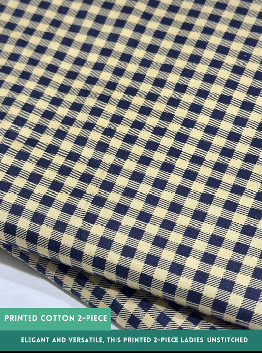 2 Piece Printed Summer Cotton