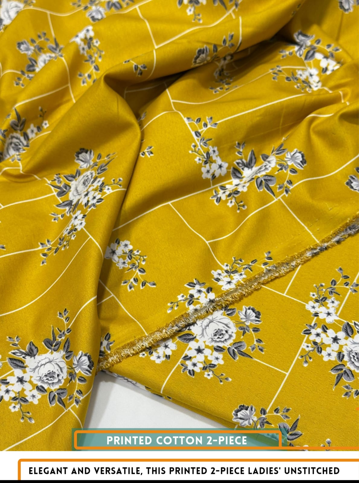 2 Piece Printed Cotton