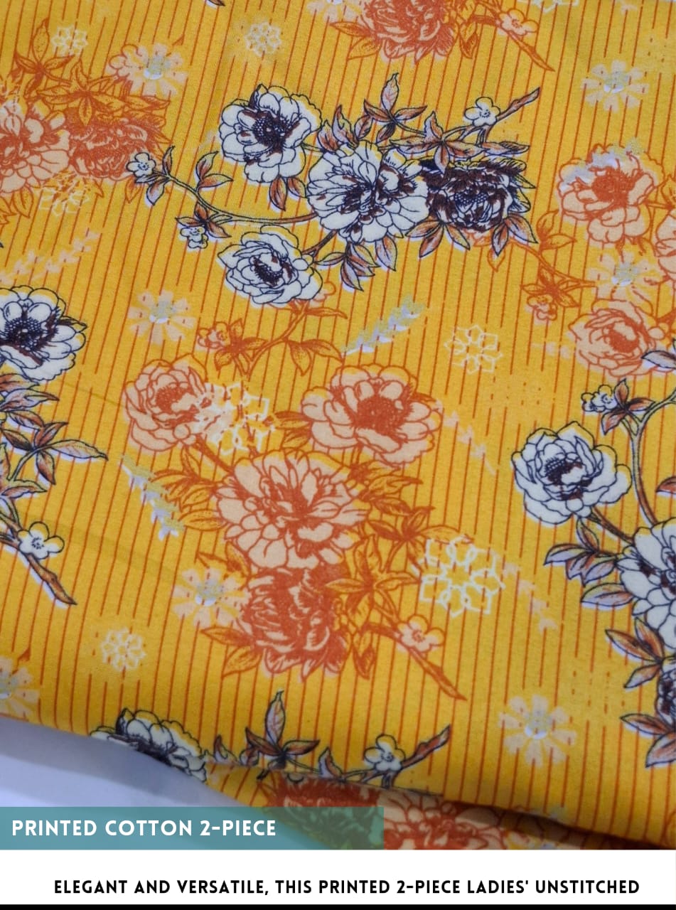2 Piece Printed Cotton