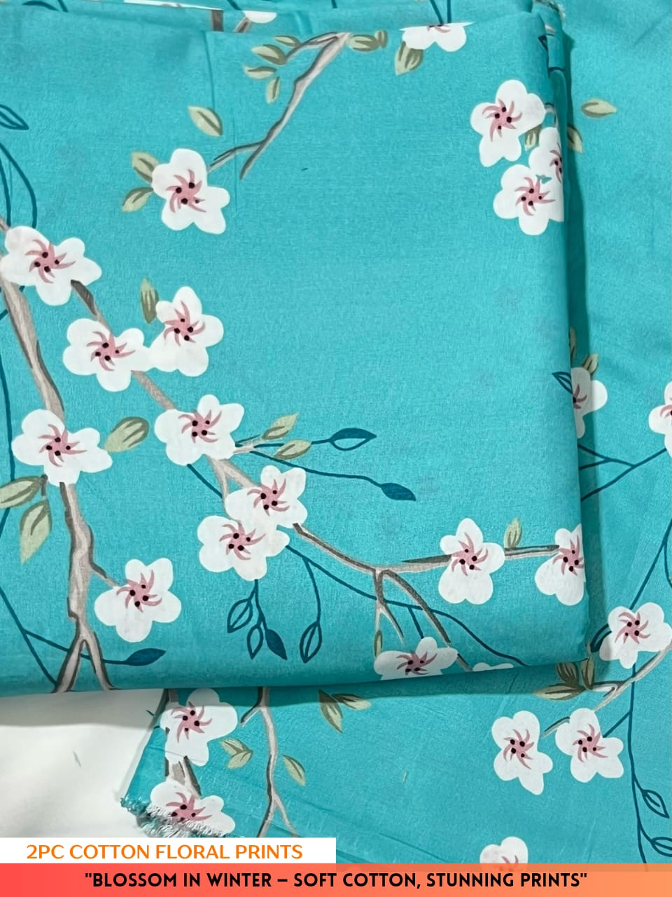 2 Piece Printed Cotton