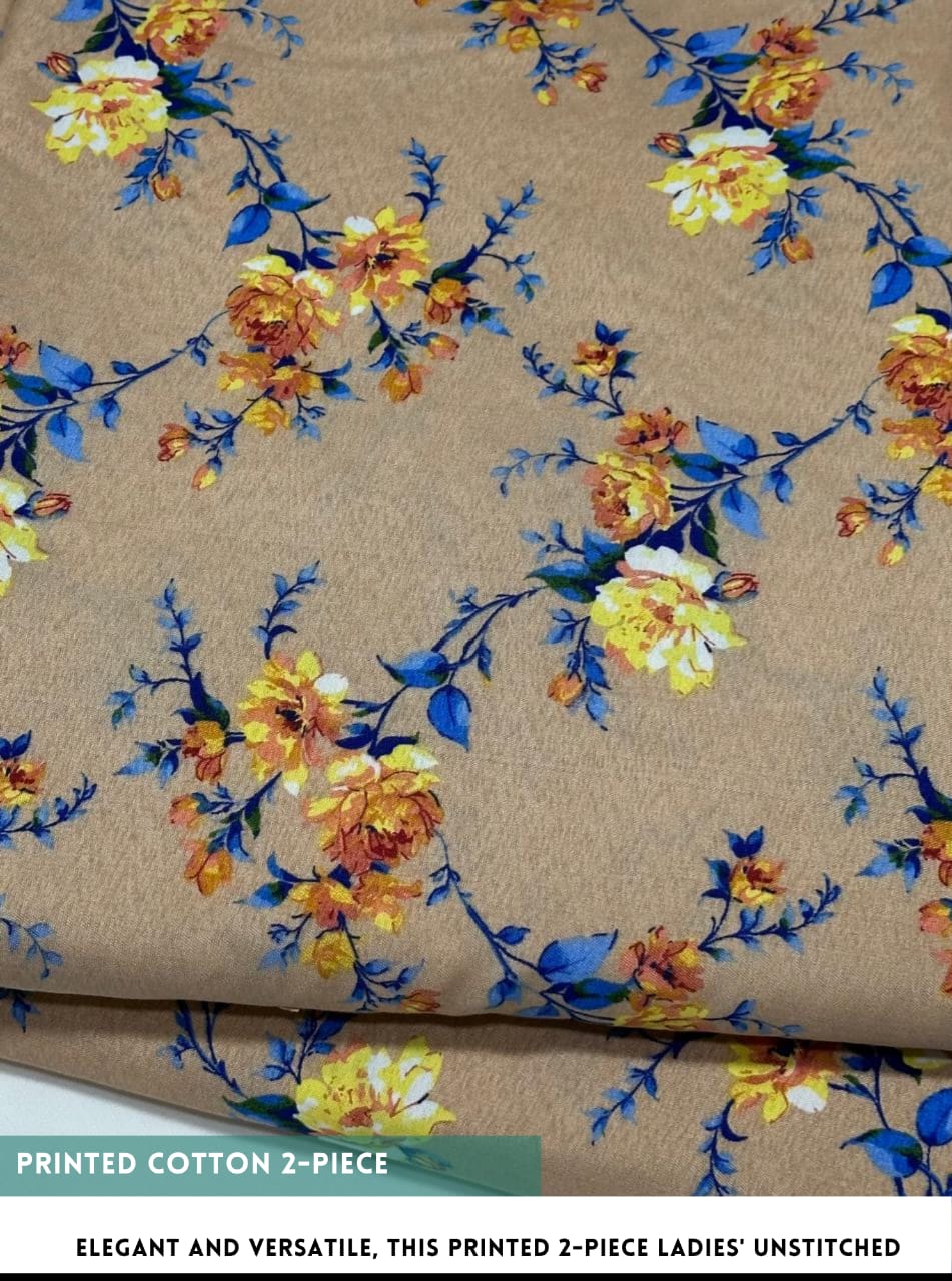 2 Piece Printed Cotton