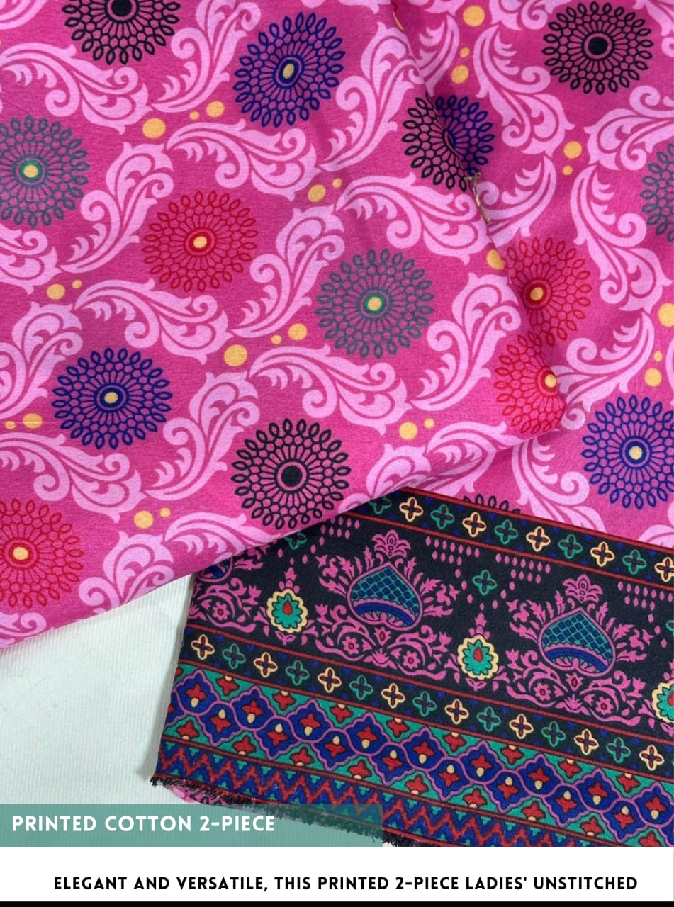 2 Piece Printed Cotton