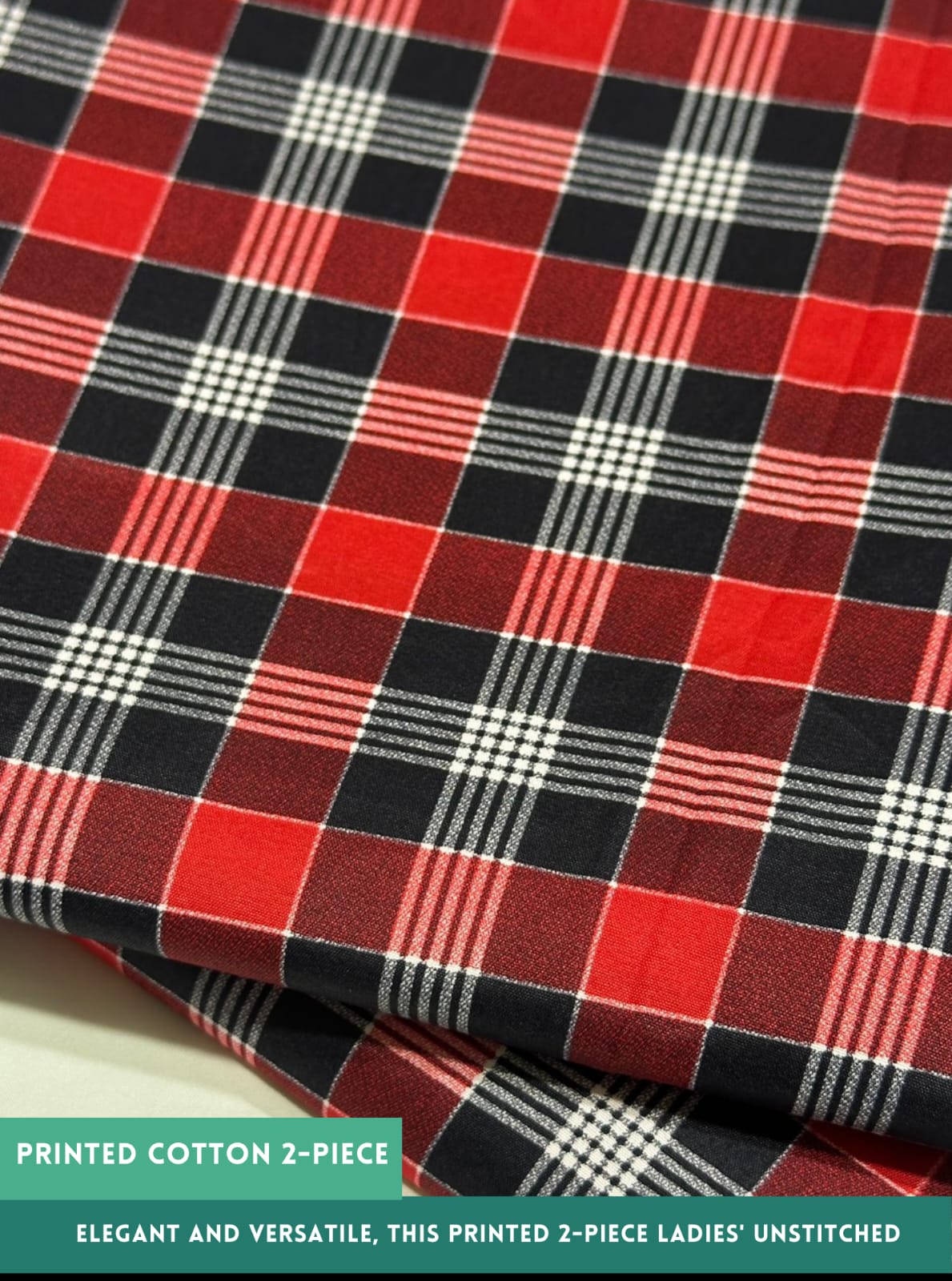 2 Piece Printed Cotton