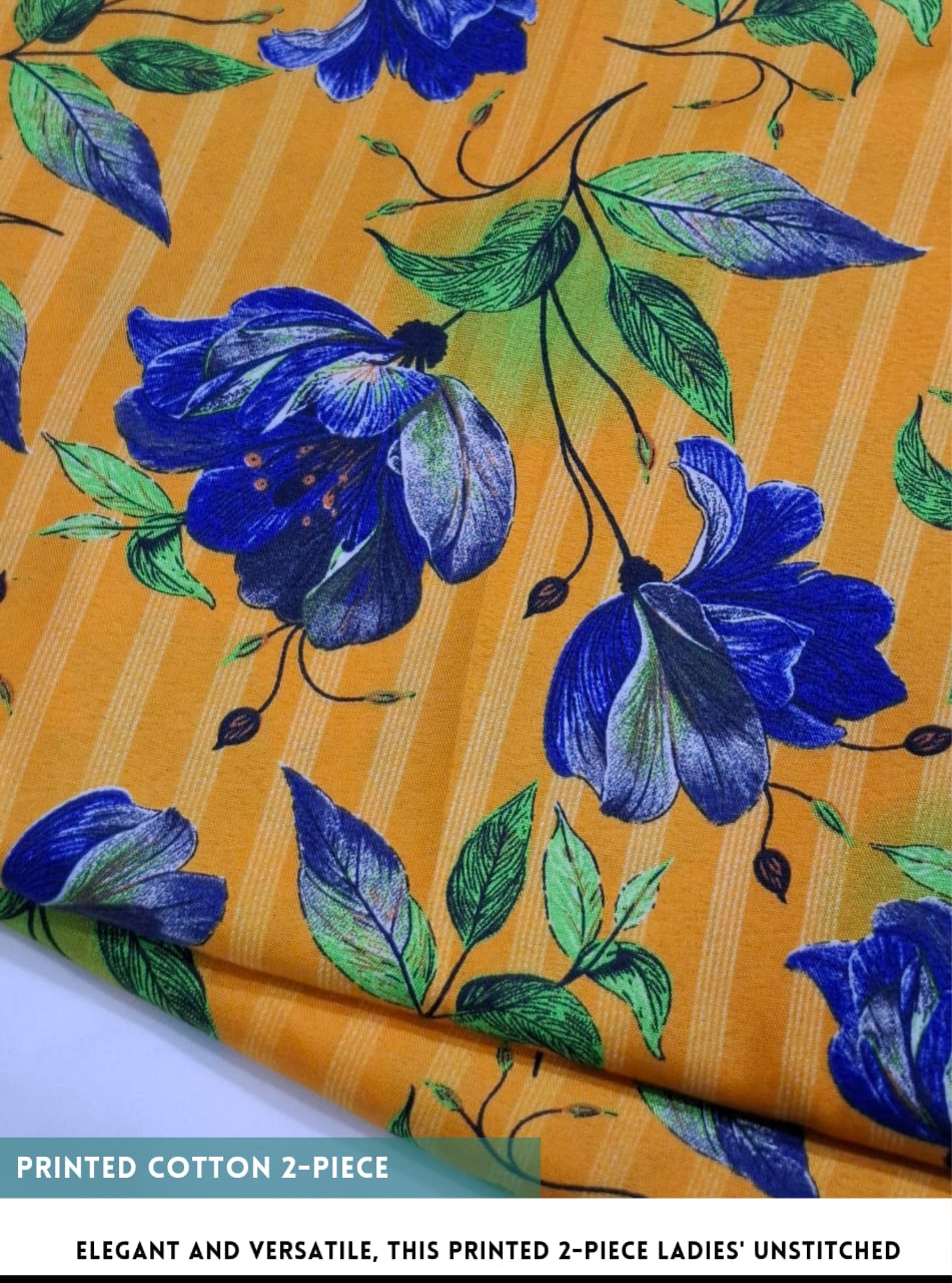 2 Piece Printed Cotton