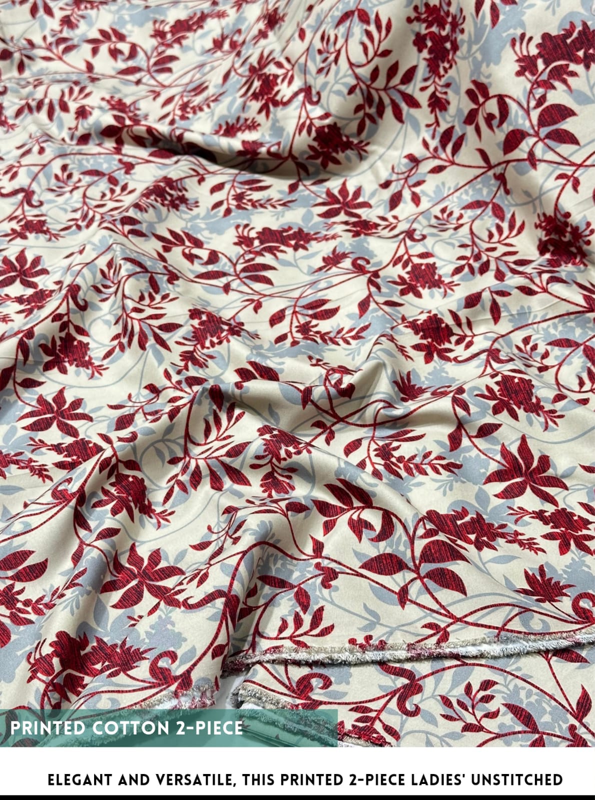 2 Piece Printed Cotton