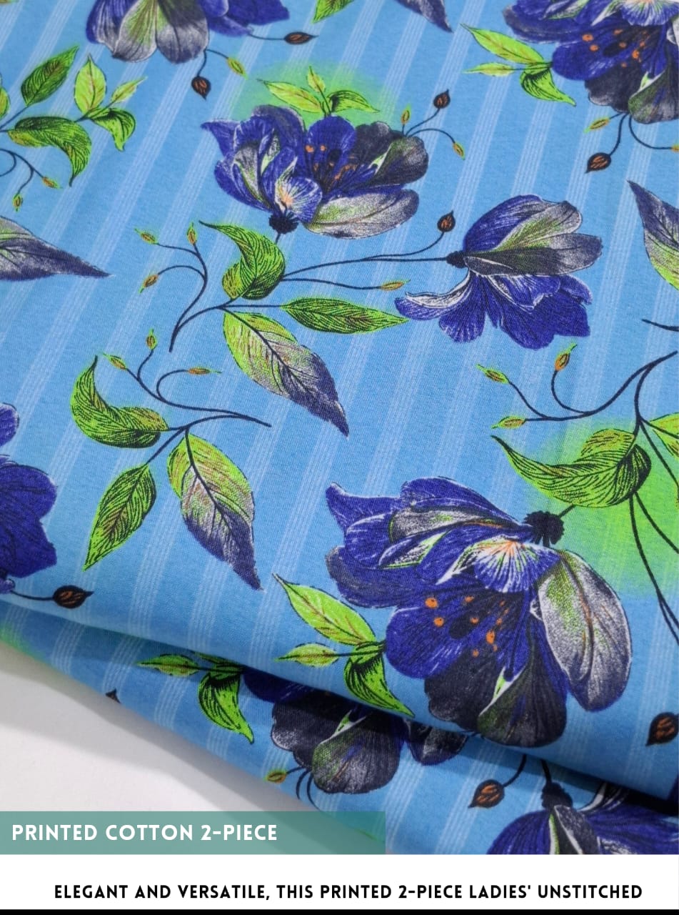 2 Piece Printed Cotton