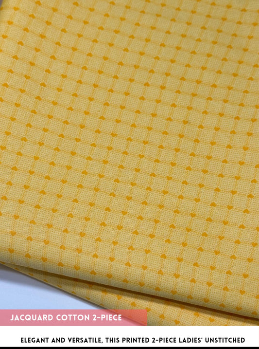 2 Piece Jacquard Cotton