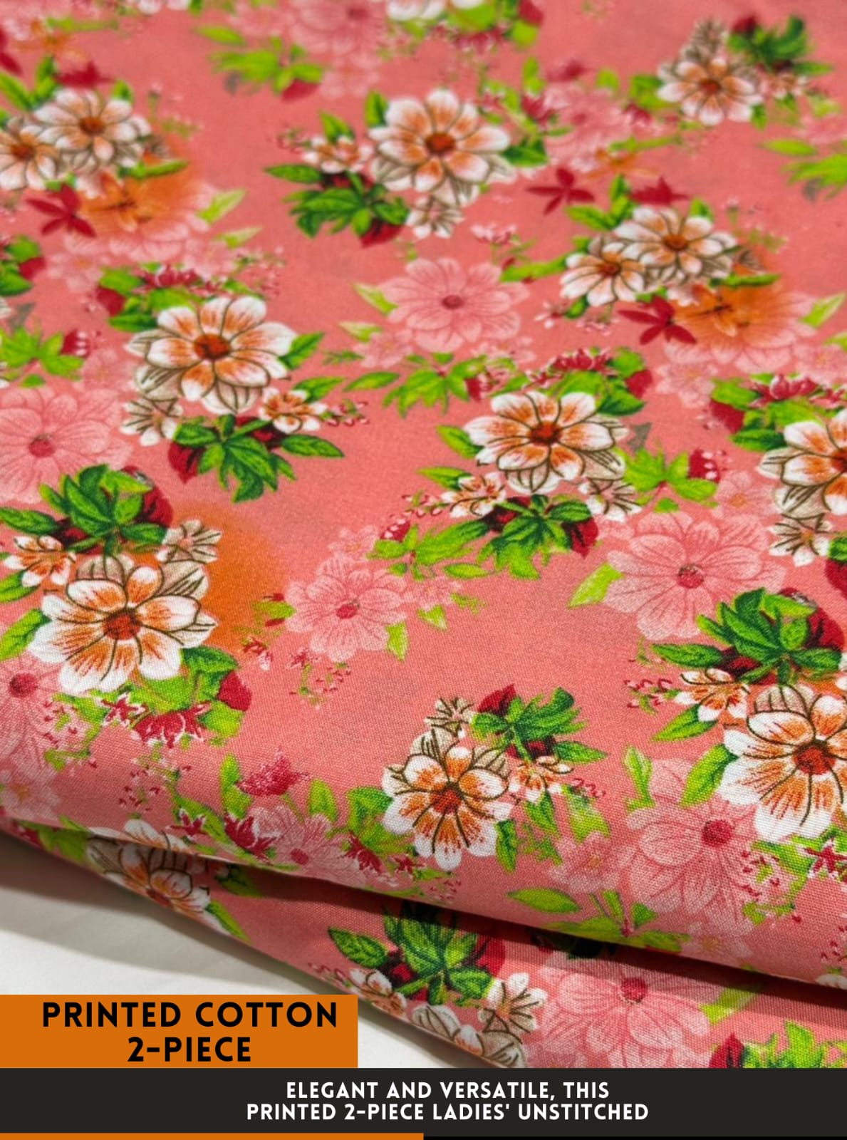 2 Piece Printed Cotton