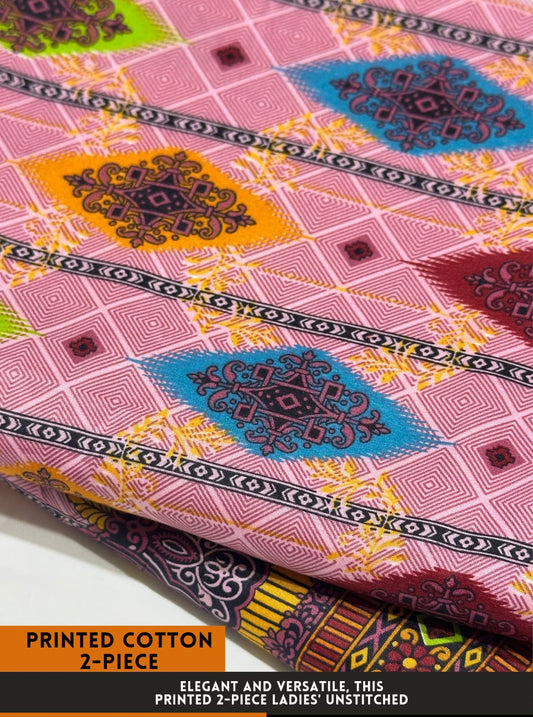 2 Piece Printed Summer Cotton