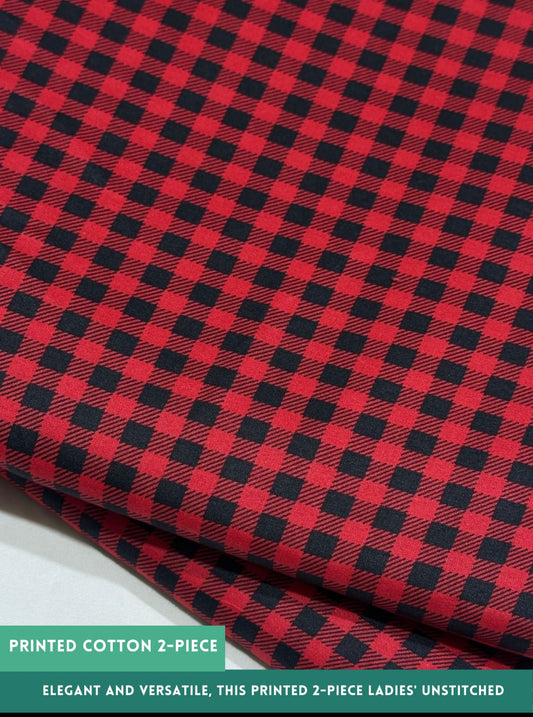 2 Piece Printed Summer Cotton