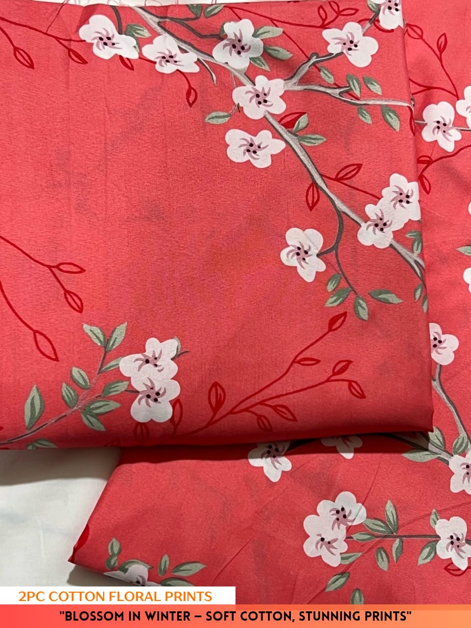 2 Piece Printed Cotton