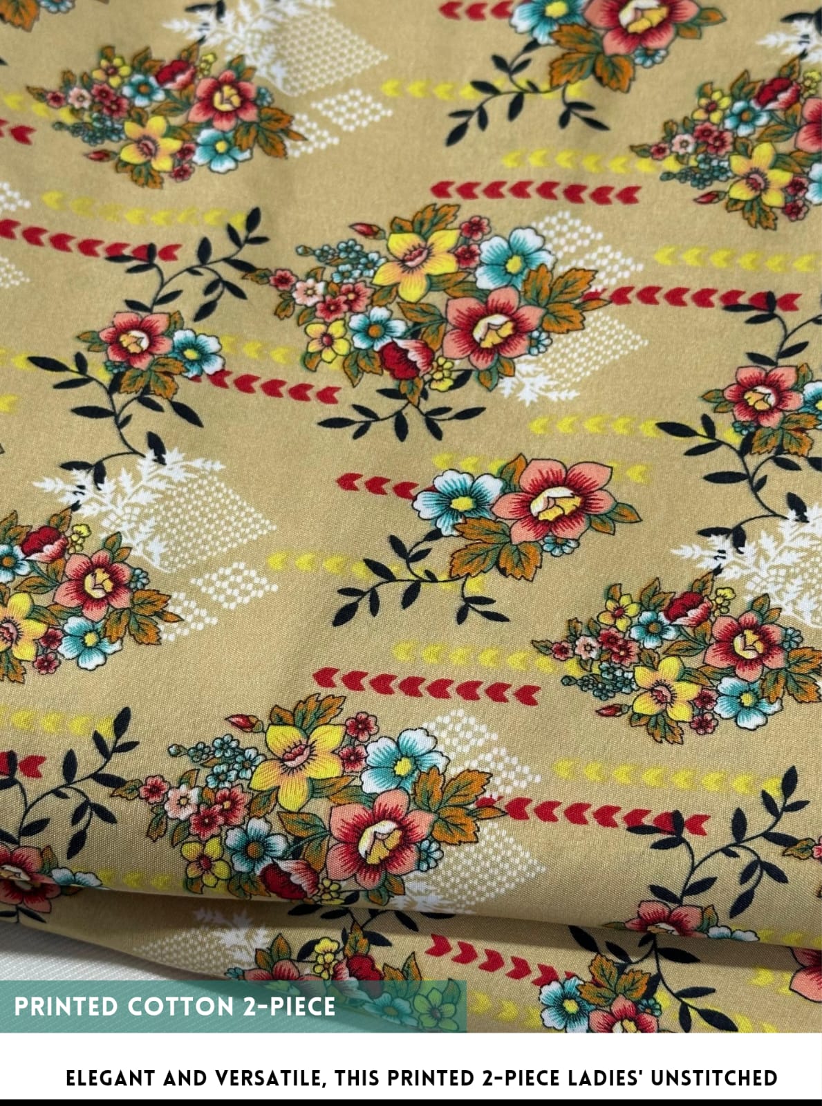 2 Piece Printed Cotton