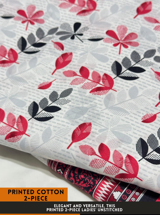 2 Piece Printed Summer Cotton