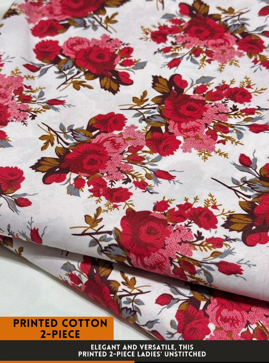 2 Piece Printed Summer Cotton