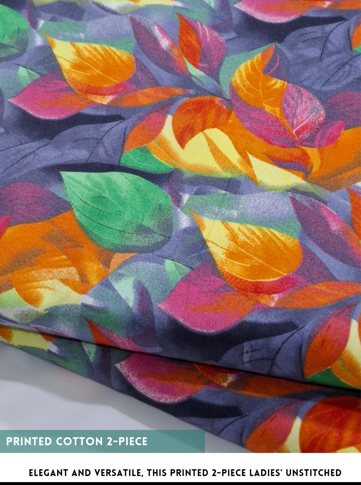 2 Piece Printed Cotton