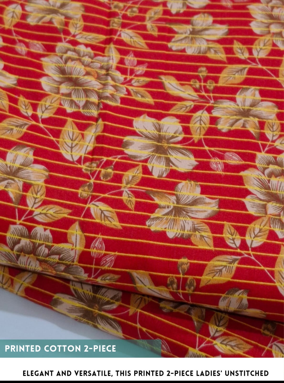 2 Piece Printed Cotton