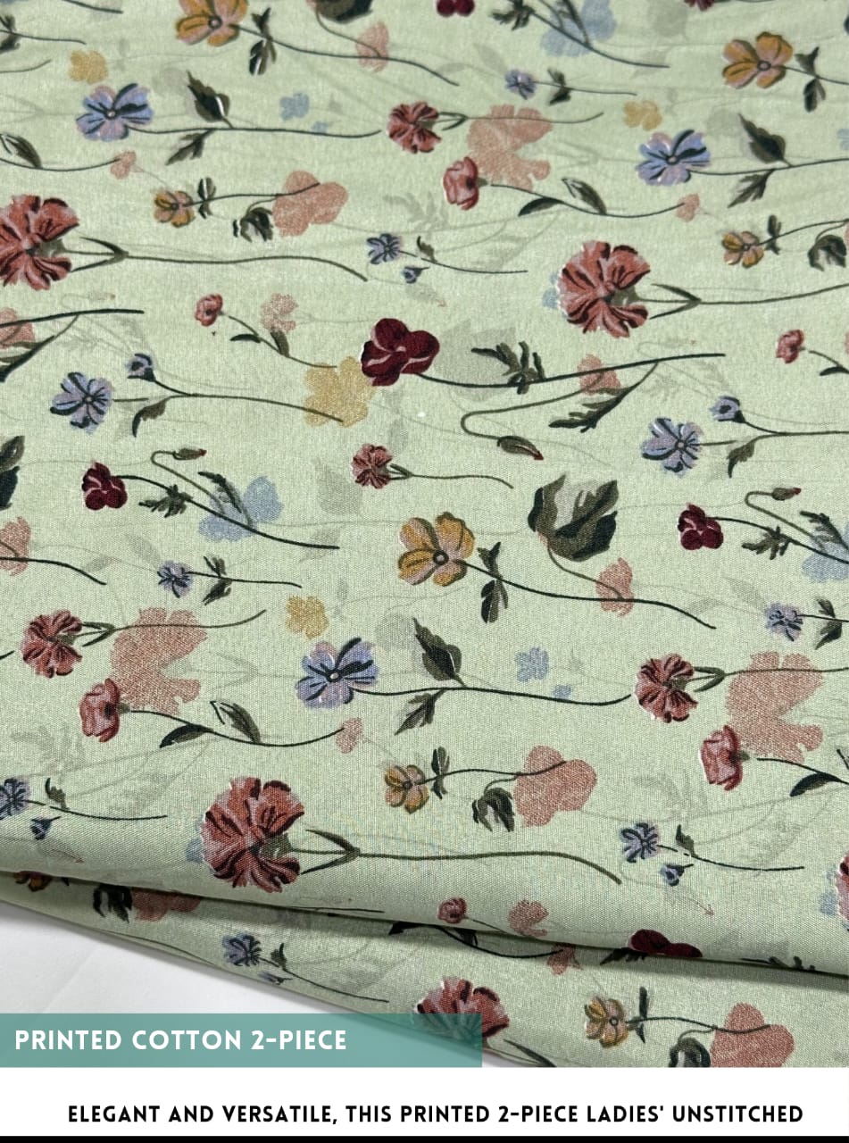 2 Piece Printed Cotton