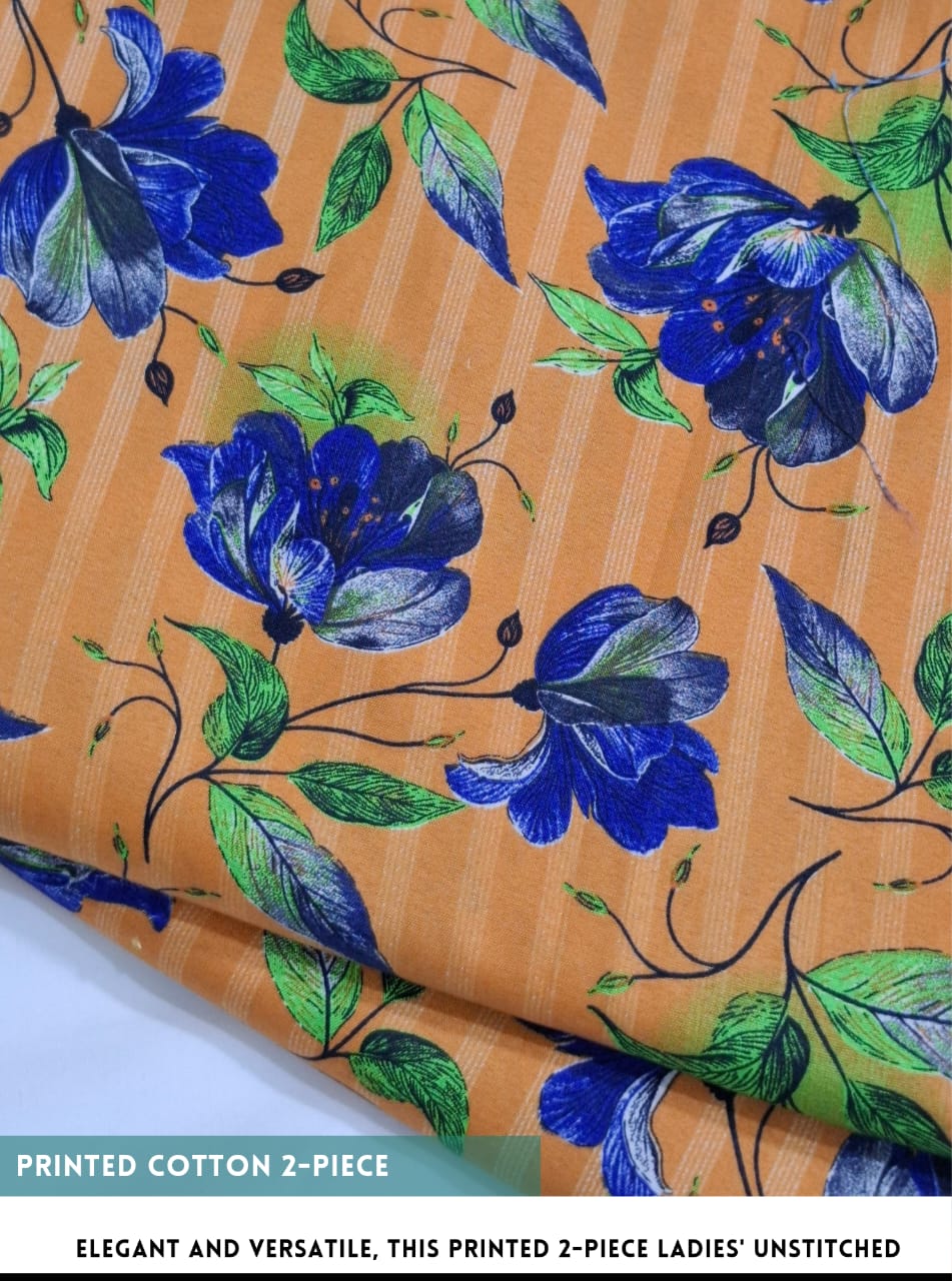 2 Piece Printed Cotton