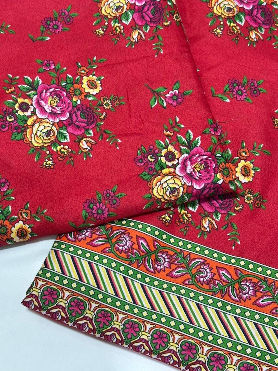 2 Piece Printed Cotton