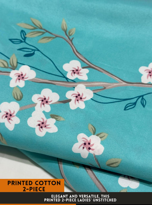 2 Piece Printed Summer Cotton